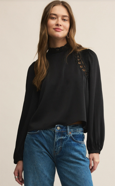 Silvana Embroidered Top