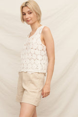 Flower Crochet Top