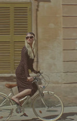 Eda Polka Dot Mesh Skirt