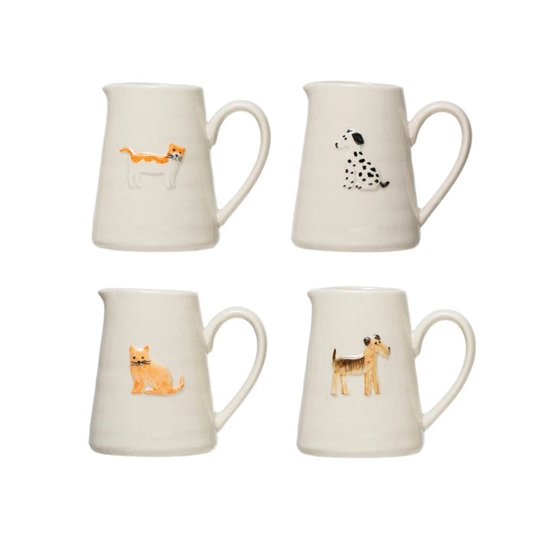 Stoneware Mini Pitcher
