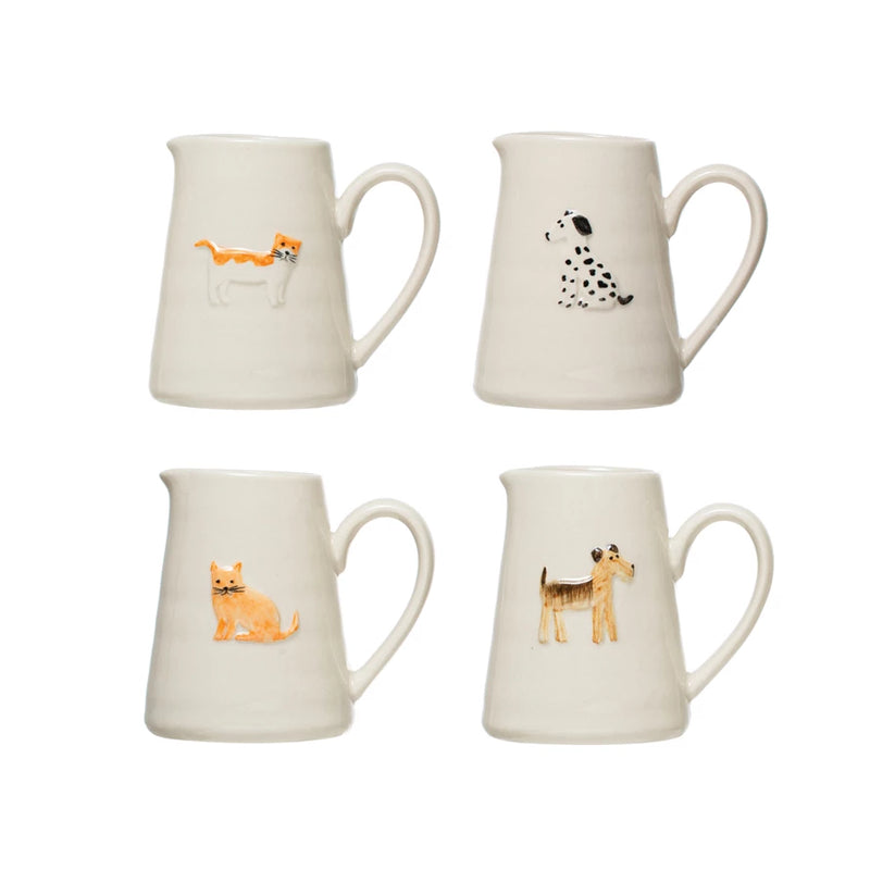 Stoneware Mini Pitcher