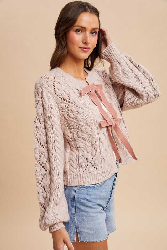 Audrey Bow Sweater