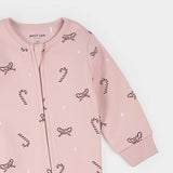 Candy Cane Bow Playsuit