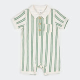 Stripe Sleeper W/Collar