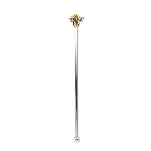 Golden Bee Swizzle Stick