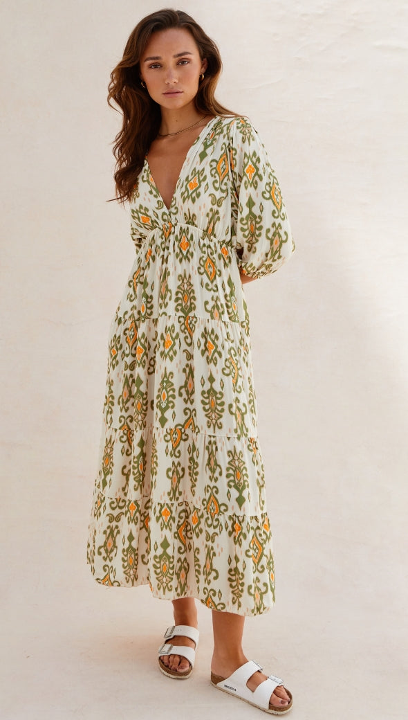 Fiona Midi Dress - Tuscan Sun, Garden Party. Fiona Midi Dress. Breeze  through balmy (or, most probably, dr…