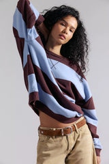 Classic Stripe Crew-Wide