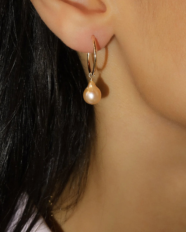 Airlight Hoops-Pink Pearl
