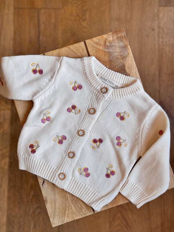 Baby Cherry Cardigan