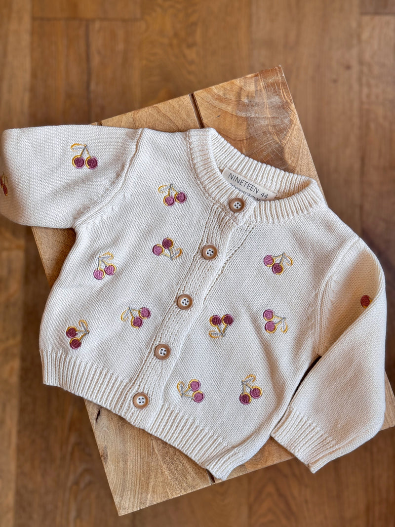 Baby Cherry Cardigan
