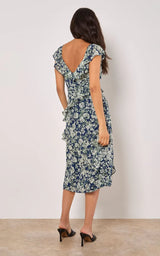 Aysmmetrical Ruffle Dress