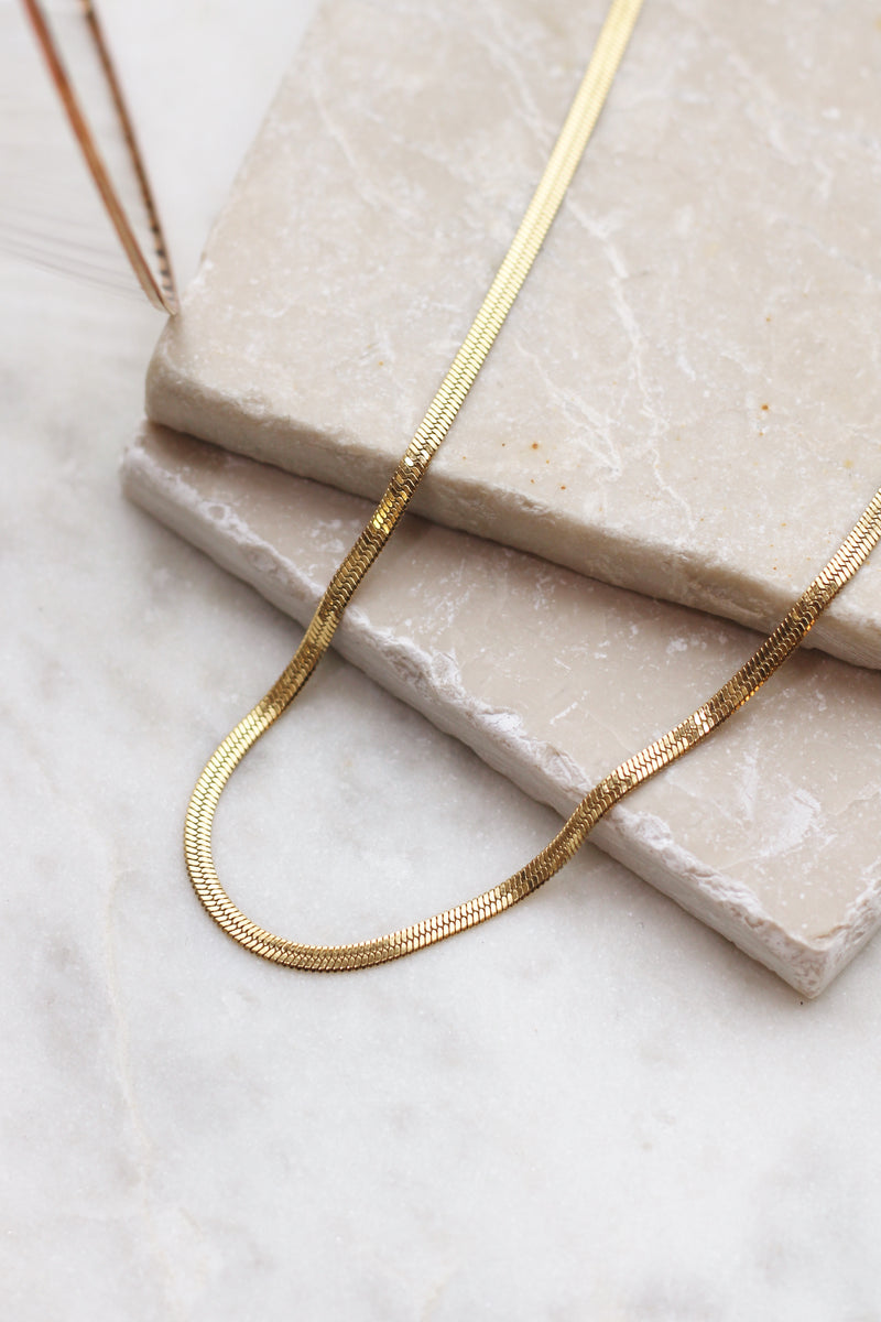 Iris Mini Snake Chain