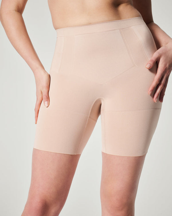 Oncore High Waisted Mid Thigh Shorts