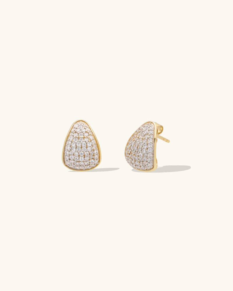 Pave Claw Earrings