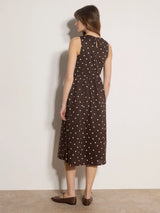 Polka Dot Fit & Flare Dress
