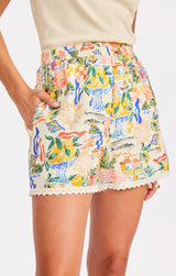 Nostalgic Paradise Shorts