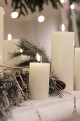 3X8" LED Pillar Candle