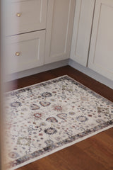 Washable Non Slip Rug-GREY