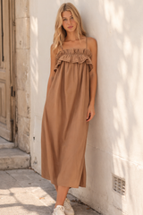 Ruffle Band Dress