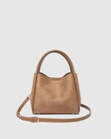 Steffie Suede Mini Tote