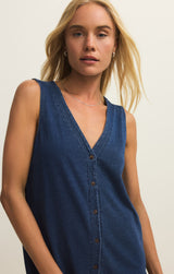 Solace Denim Mini Dress