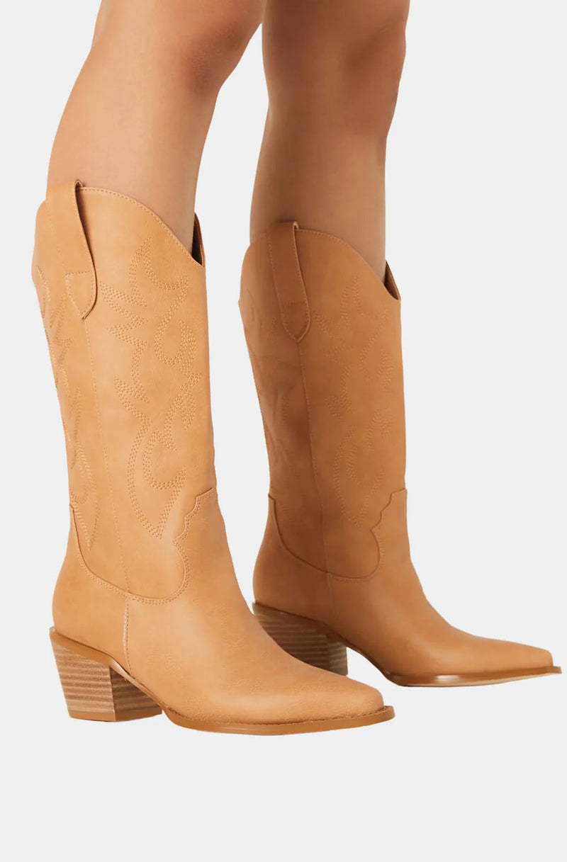 Danaro Boot-Cashew