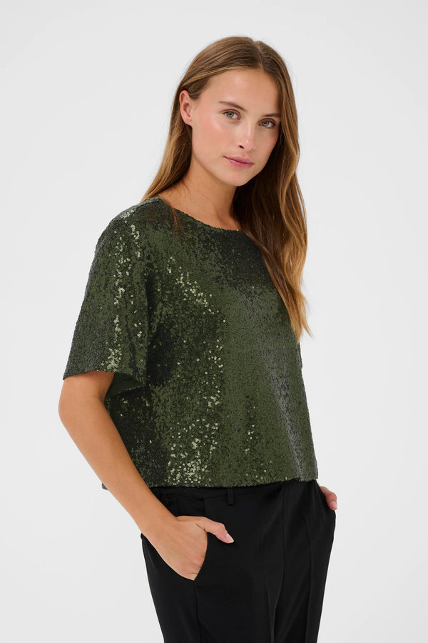 Miranda Sequin Top