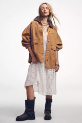 Lemon Denim Jacket-Meerkat