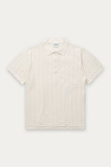 Wave Knit Polo