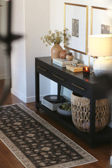 Spillproof Washable Rug-CHARCOAL