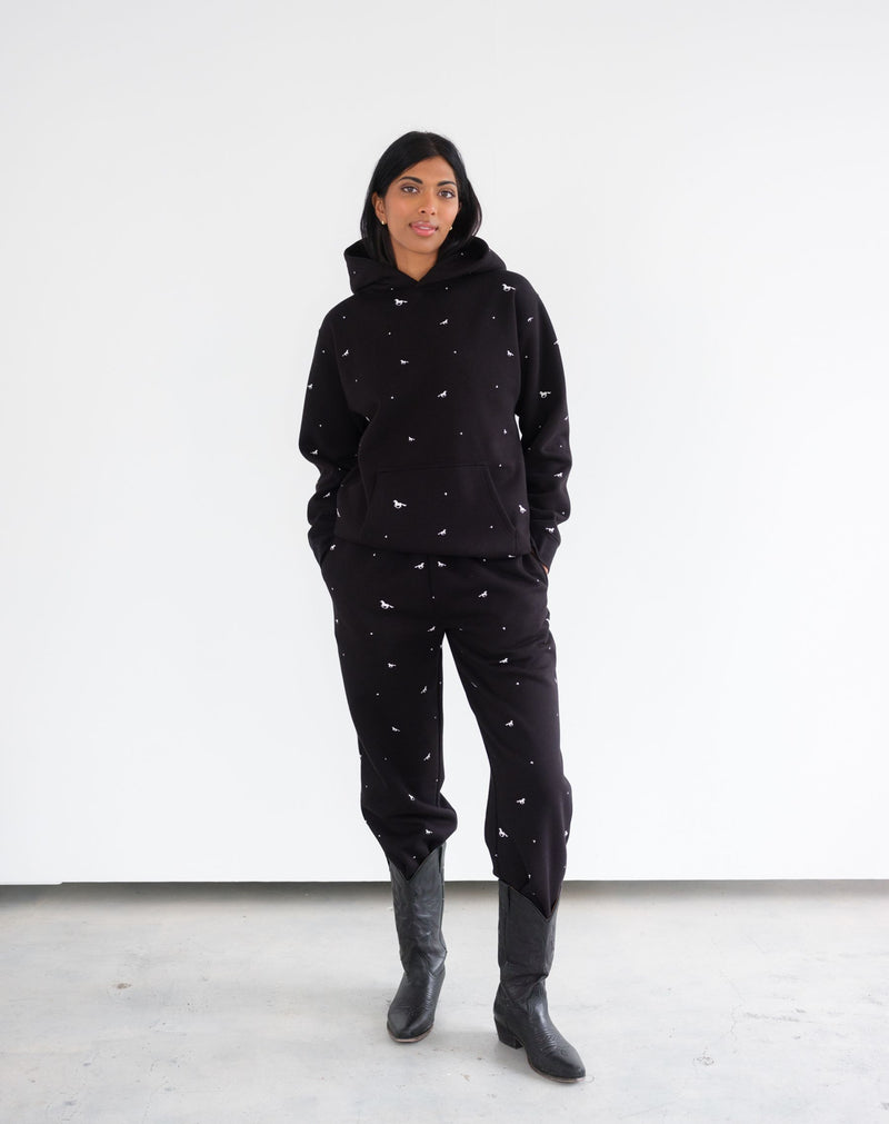 All Over Horse Hoodie