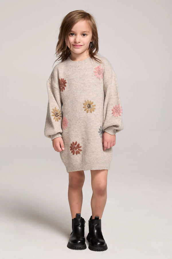 Kids Blossom Sweater Dress