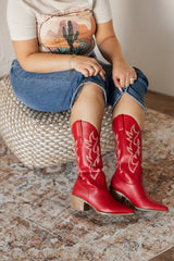 Danaro Boot-Scarlet