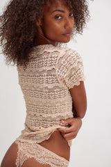 Angelina Lace Tee