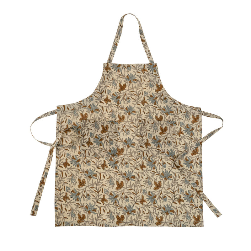 Cecily Block Print Apron