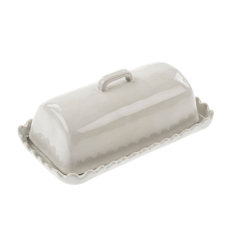 Scalloped Butter Dish