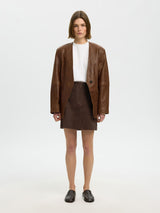 Kaya Suede Skirt