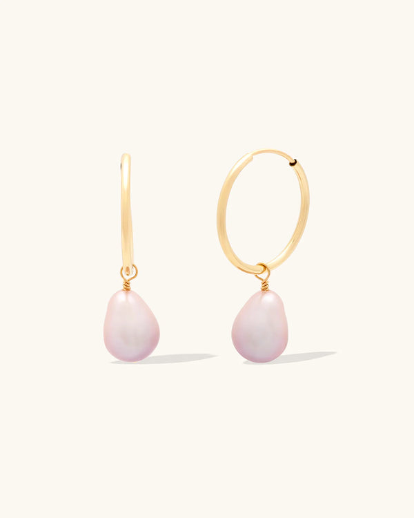 Airlight Hoops-Pink Pearl