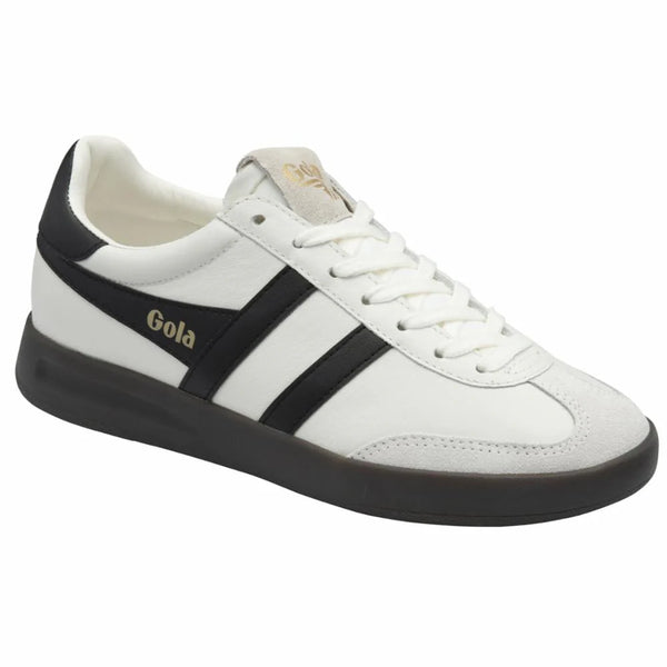 Cyclone Leather White/Black/Dk Gum