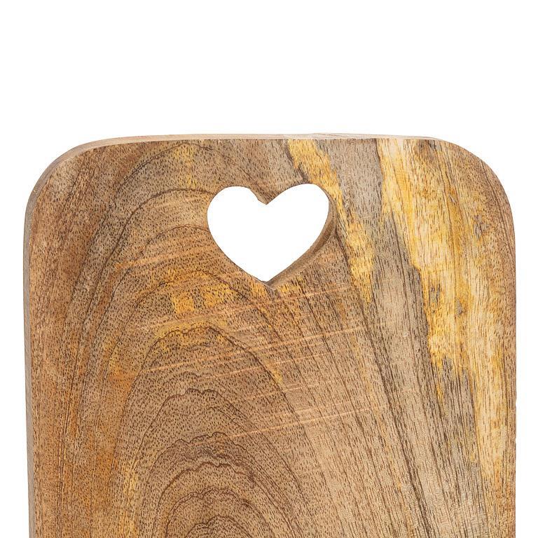 Rect. Board W/Heart