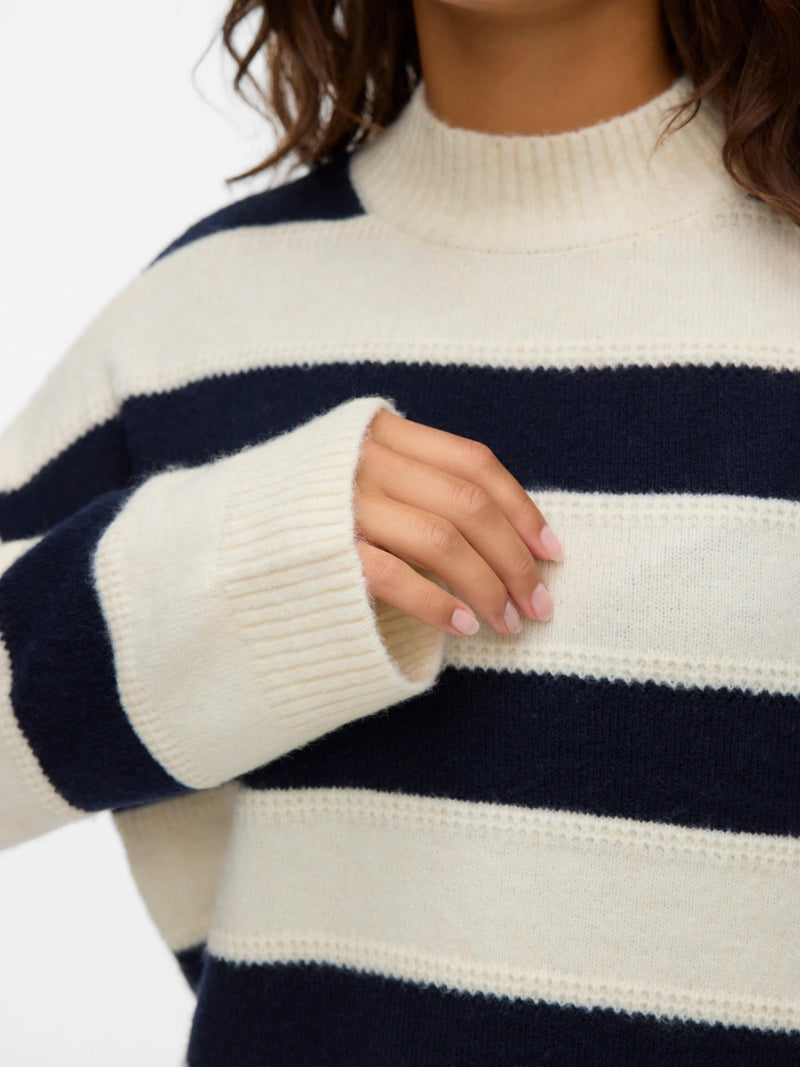 Inez Striped Sweater