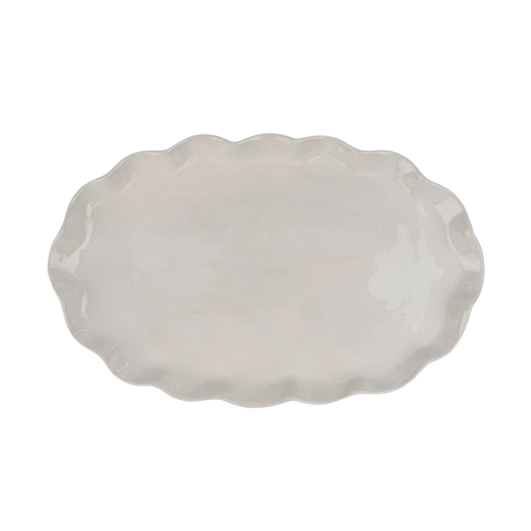 Calypso Scalloped Platter