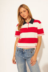 Angelo Stripe Polo