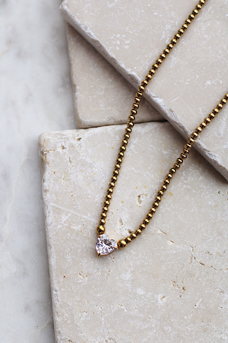 Gretta Heart Necklace