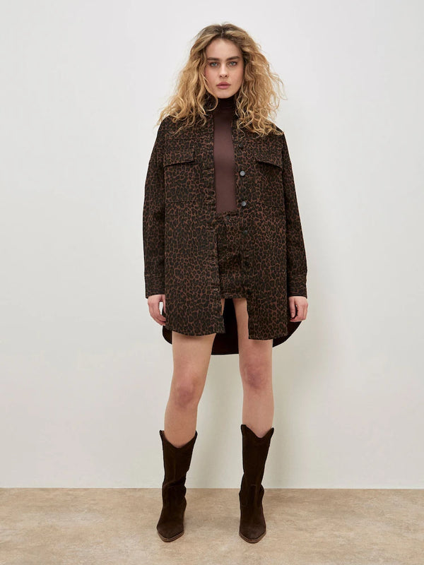 Leopard Shacket Dress