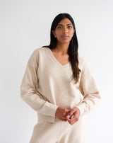 Boxy V Neck Sweater