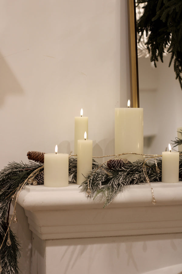 2.2X8.5" LED Pillar Candle