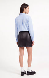 Acadamy Vegan Leather Skirt