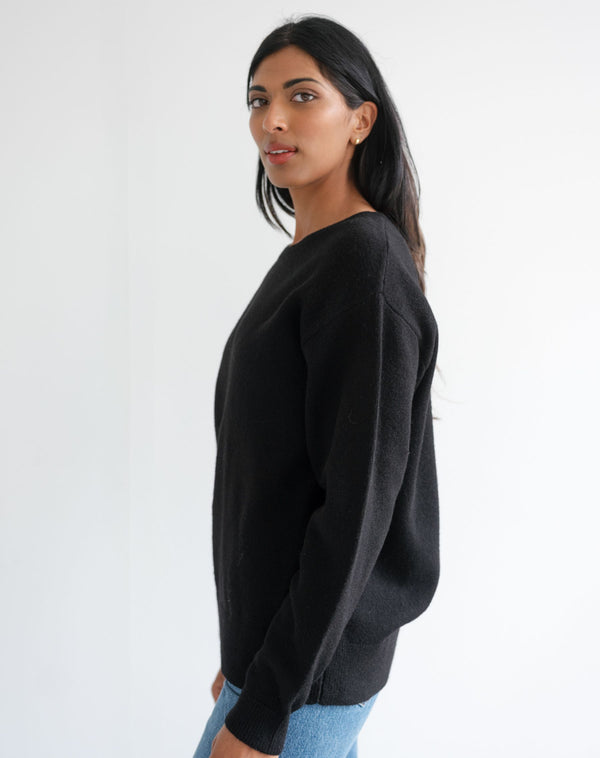 Oversized Knitted Crew