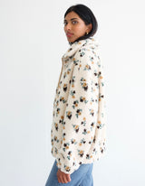 Floral Sherpa Jacket F25